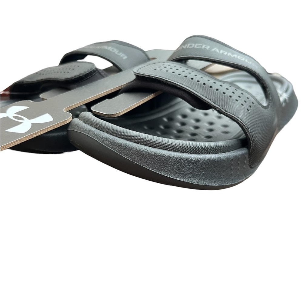 Black under armor slides